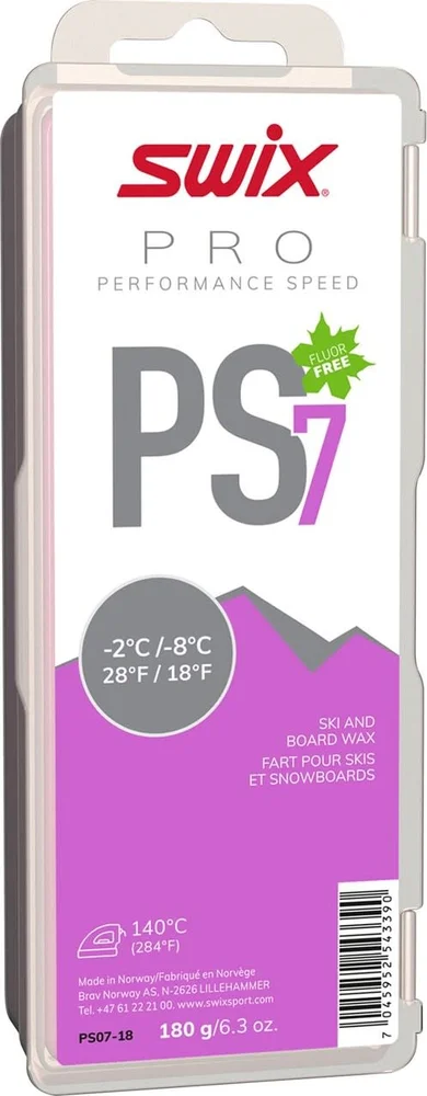 Swix PS7 Violet -2°C/-8°C 180g Nocolour v:4009148