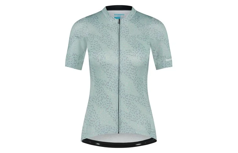 Shimano Sykkeltrøye Dame Colore Mizuki S.S. Jersey Blå v:3993354