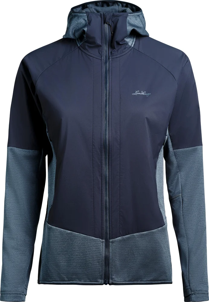 Lundhags Women’s Padje Windbreaker Hoodie Dark Sky Blue/Deep Blue v:5501352 Lundhags Women’s Padje Windbreaker Hoodie Dark Sky Blue/Deep Blue v:5501352