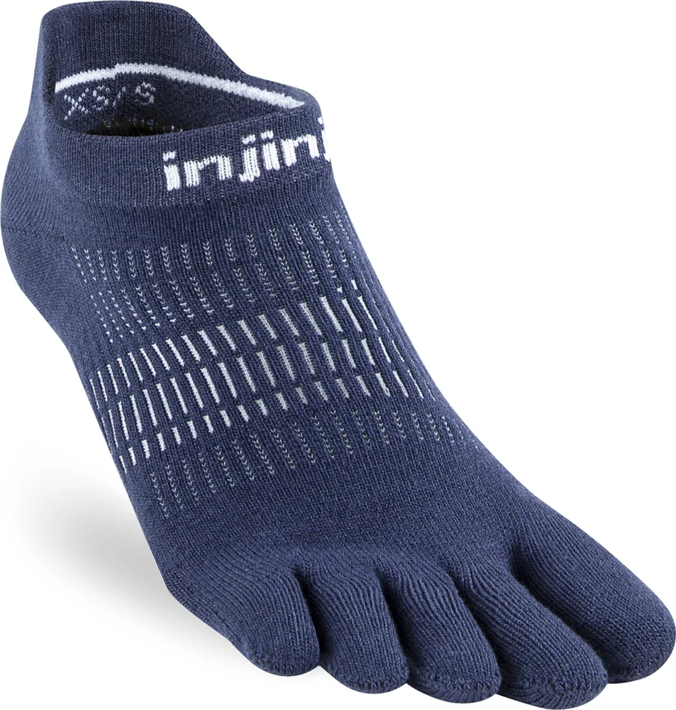 Injinji Women's Run Lightweight No-Show Navy v:3428962