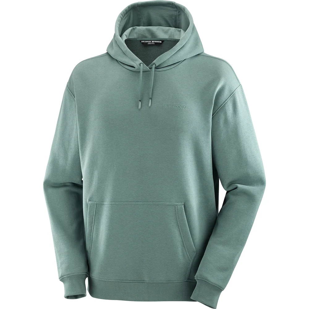 Salomon Men's Salomon Logo Pride Hoodie North Atlantic v:6384169