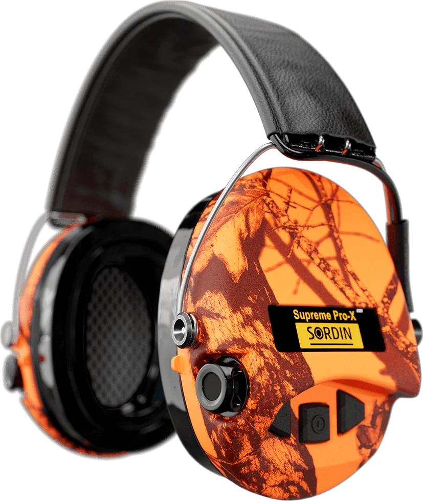 Sordin Sordin Supreme Pro-X Led Blaze Hear2 Hørselsvern Med Led Og Silikonputer Blaze v:3780290