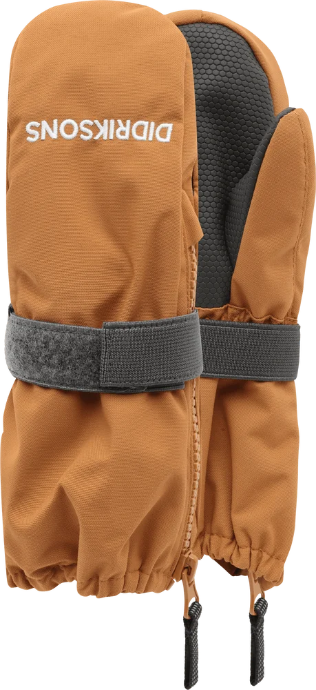 Didriksons Kids’ Biggles Zip Mittens Almond Tree v:3585861
