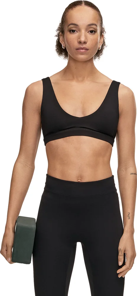 Casall Women's Soft Touch Padded Sports Bra Black v:7586480