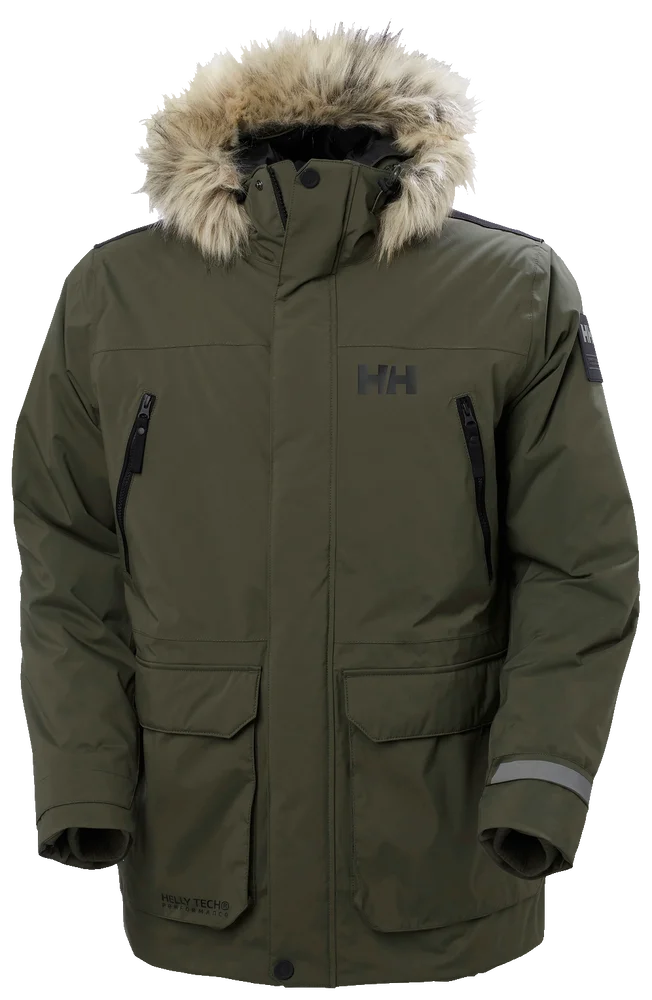 Helly Hansen Men’s Reine Parka Utility Green v:5257662