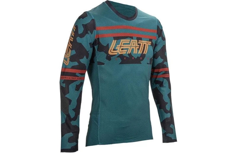 Sykkeltrøye Leatt Jersey MTB Gravity 4.0 L/S Teal v:8464388