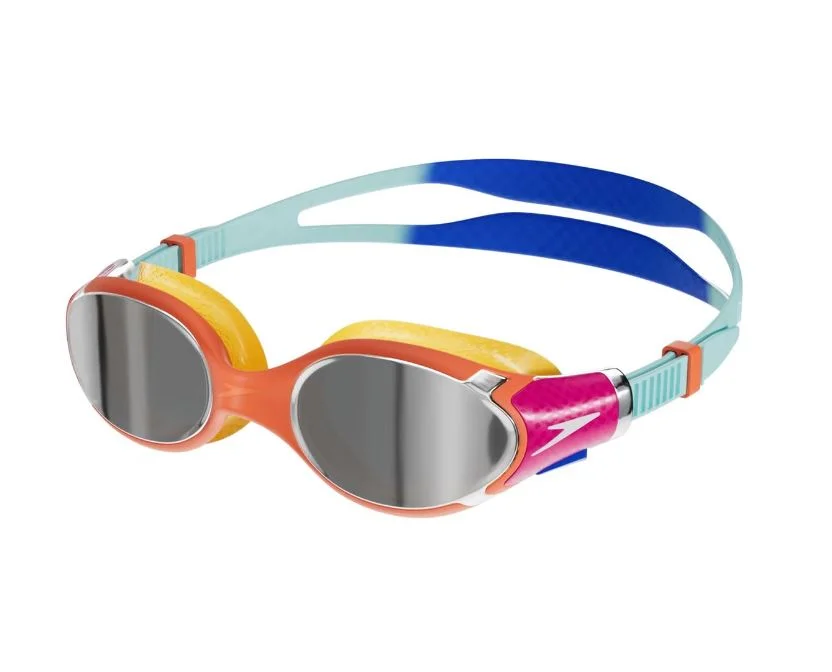Speedo Juniors’ Biofuse 2.0 Mirror Orange/Blue v:4227276 Speedo Juniors’ Biofuse 2.0 Mirror Orange/Blue v:4227276