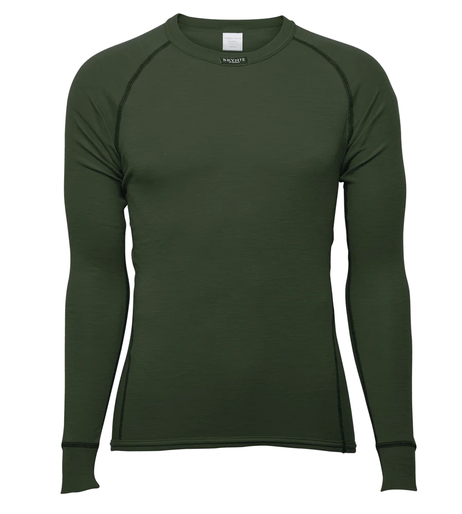 Brynje Unisex Classic Shirt Green v:8634468 Brynje Unisex Classic Shirt Green v:8634468