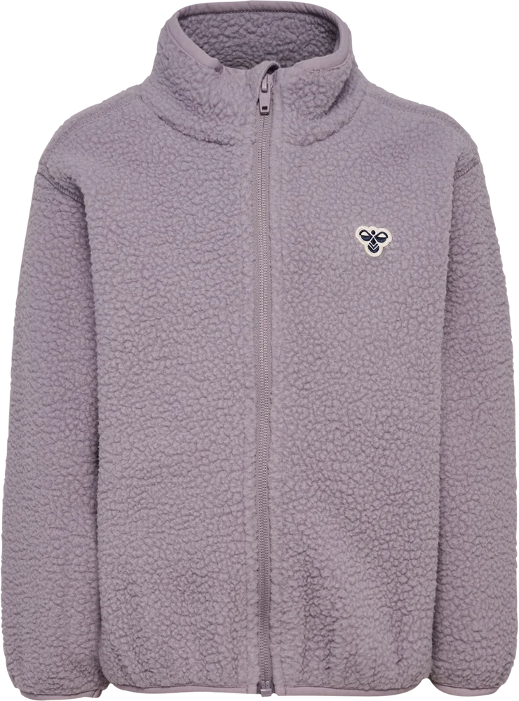 Hummel Kids' Hmljr Atlas Fleece Zip Jacket Gray Ridge v:4813012