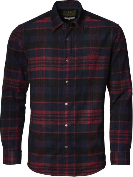 Lenton Woolmix Shirt LS Men Checked v:1141908