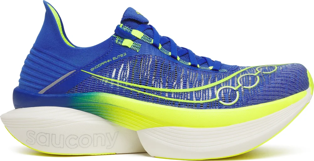 Saucony Unisex Endorphin Elite 2 Lapis/citron v:5208585