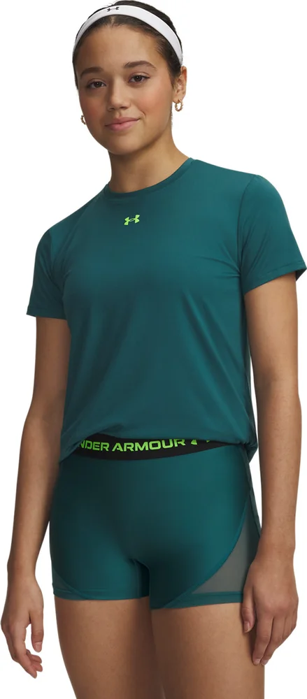 Under Armour Women's UA Vanish Short Sleeve Rack Green v:1828120