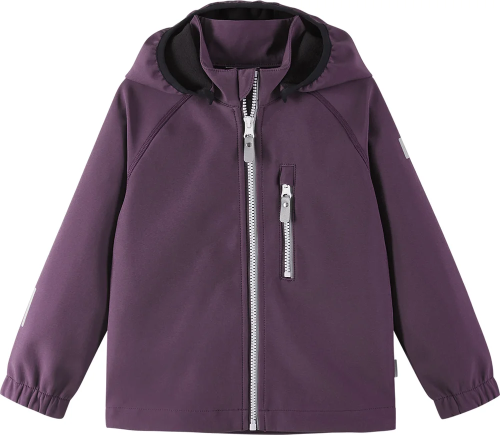 Reima Kids' Softshell Jacket Vantti Deep Purple v:6576196
