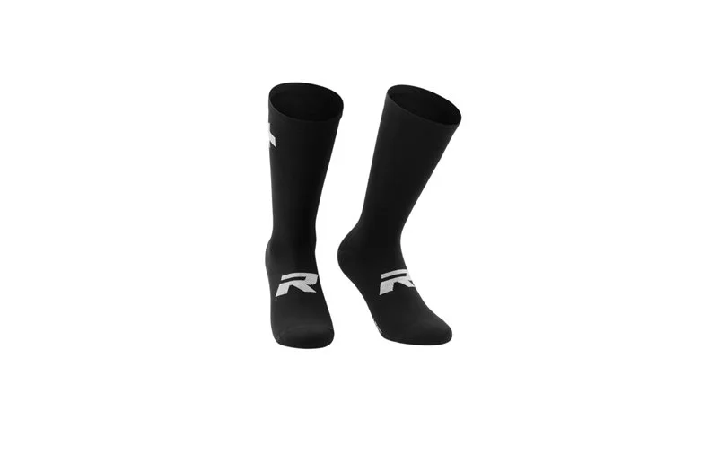 Sykkelsokker Assos R Socks S11 - Twin Pack Black Series v:9809434