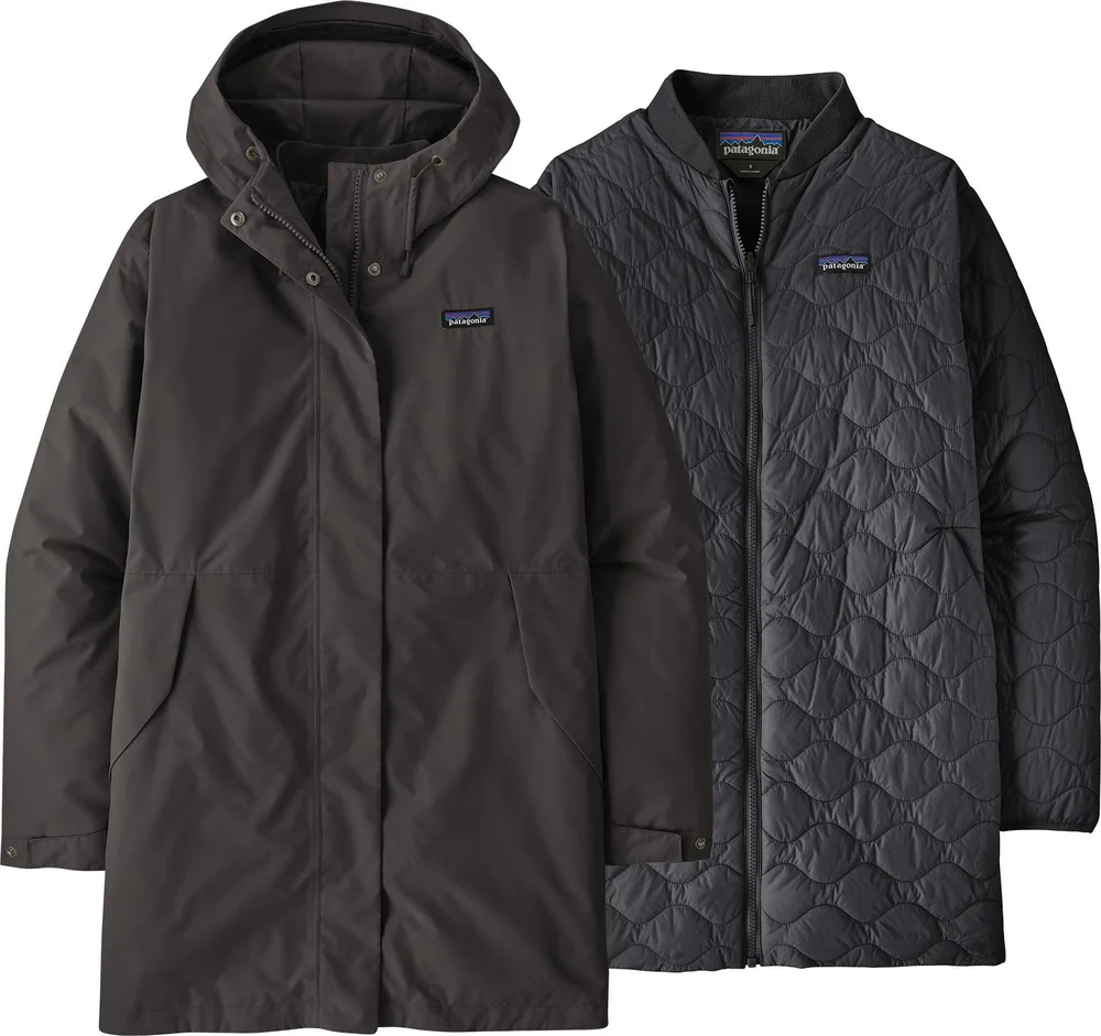 Patagonia Women's Heyes Peak 3-In-1 Parka Black v:5700913