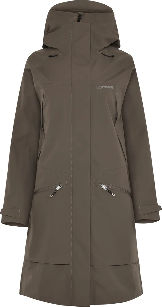 Didriksons Women's Ilma Parka 8 Mocha Brown v:3022796