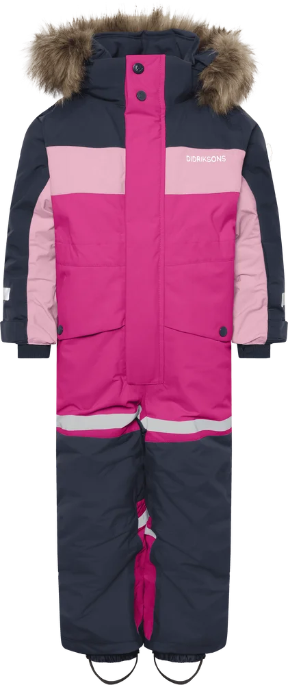 Didriksons Kids’ Bjärven Coverall Cactus Pink v:8209141 Didriksons Kids’ Bjärven Coverall Cactus Pink v:8209141