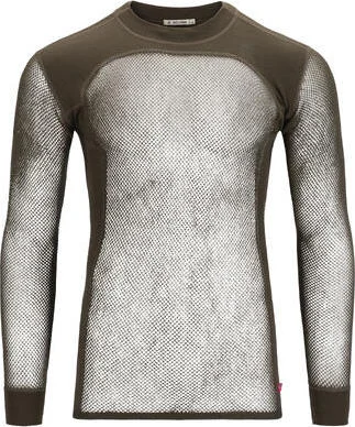 Aclima Men’s WoolNet Crewneck Tarmac v:7957315 Aclima Men’s WoolNet Crewneck Tarmac v:7957315