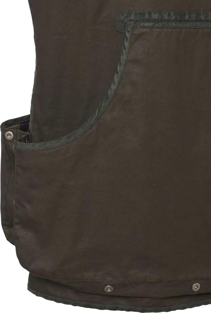 Chevalier Men's Vintage Dogsport Vest Leather Brown v:1062831