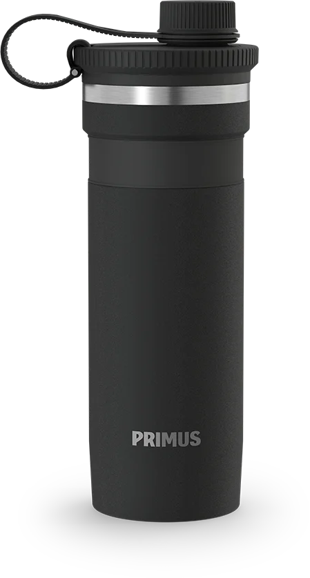 Primus Mika Wide Insulated Bottle 0.5 L Drink Cap Cliffside Ash v:6761581