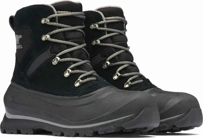 Sorel Men’s Buxton Lace Boot Wp Black, Quarry v:4562859