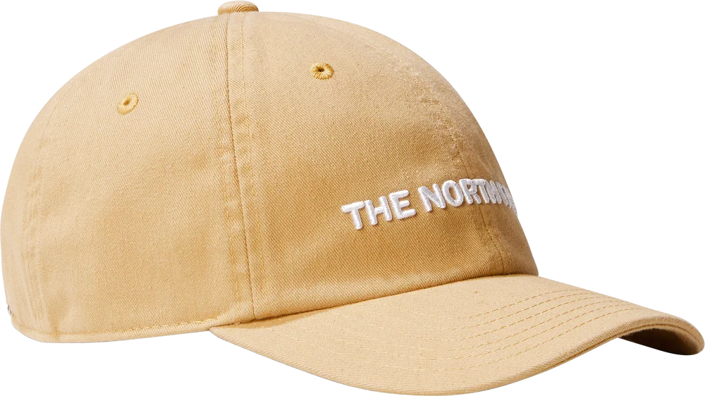 The North Face Roomy Norm Cap Washed Khaki Stone/Horizontal Logo v:7429000