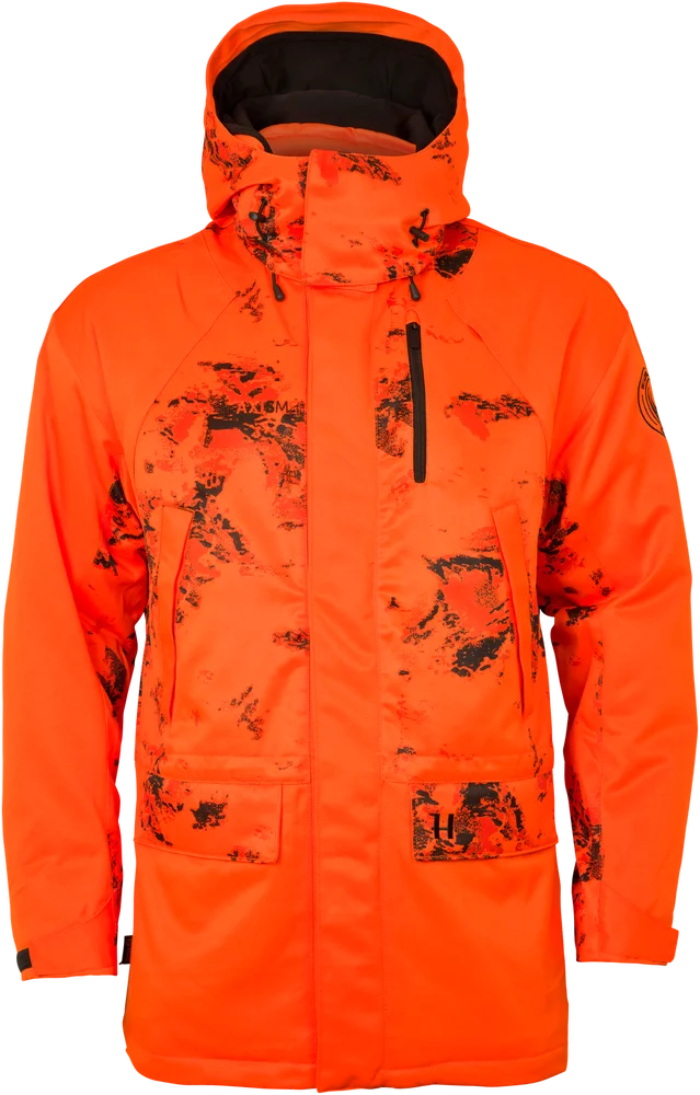 Härkila Men's Wildboar Pro Blaze HWS Camo Jacket AXIS MSP®CE Orange v:5211824