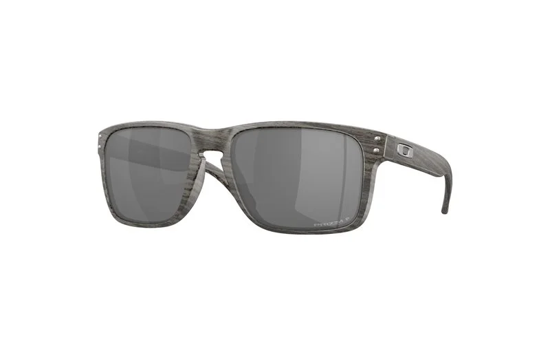 Solbriller Oakley Holbrook XL Woodgrain / Prizm Black Polarized v:2572050