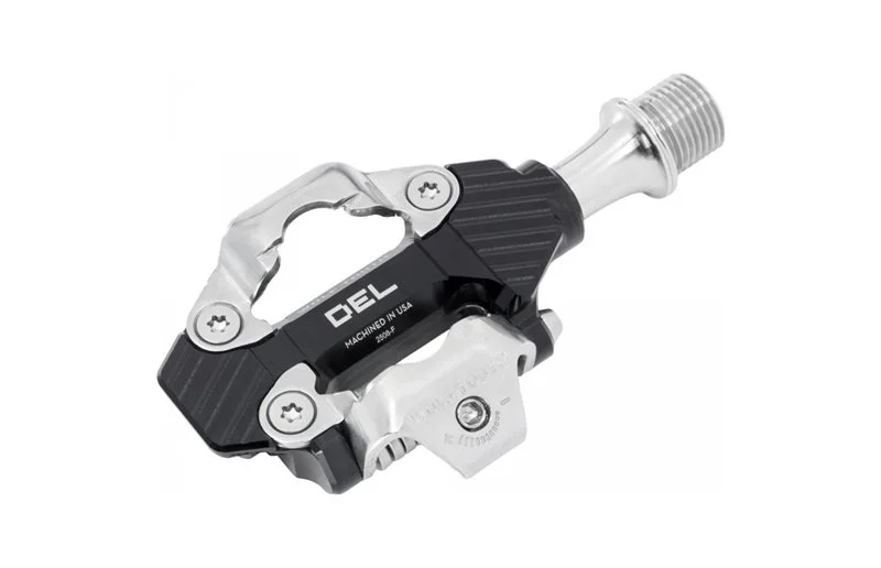 Sykkelpedaler Wolf Tooth DEL Gravel Clipless Pedal Black v:1077157