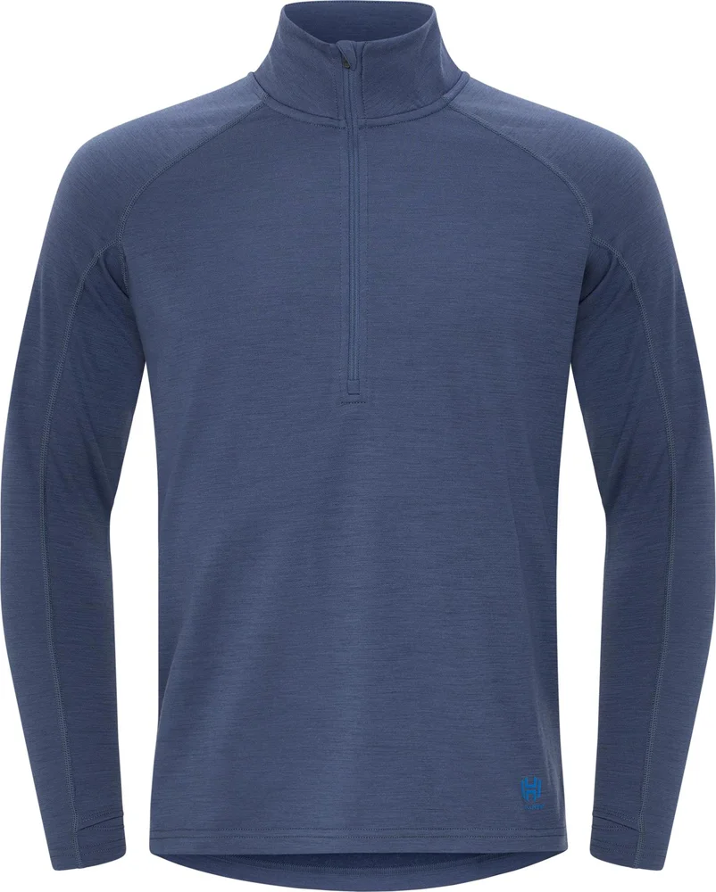 Hellner Men's Wool Mix 2nd Layer Half Zip Oceania v:9259319