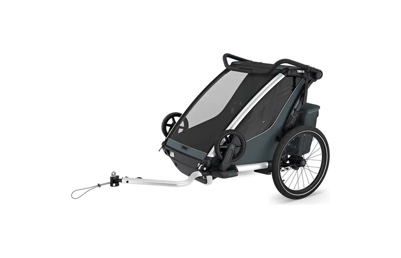 Sykkelvogn Thule Chariot Cross 2 Double Dark Slate v:9415226 Sykkelvogn Thule Chariot Cross 2 Double Dark Slate v:9415226