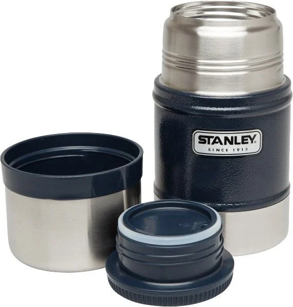 Classic Vacuum Food Jar 0.5L Hammertone Navy v:2087244