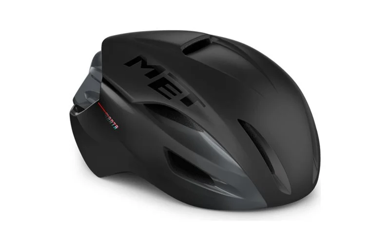 Met Sykkelhjelm Racer Manta Mips Black/Matt Glossy v:5682990