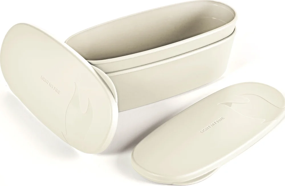 Light My Fire Snapbox Oval 2-Pack Cream v:8199328