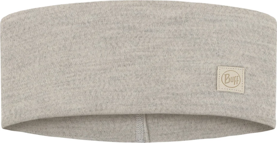 Buff Merino Wide Headband Solid Cloud v:9507972