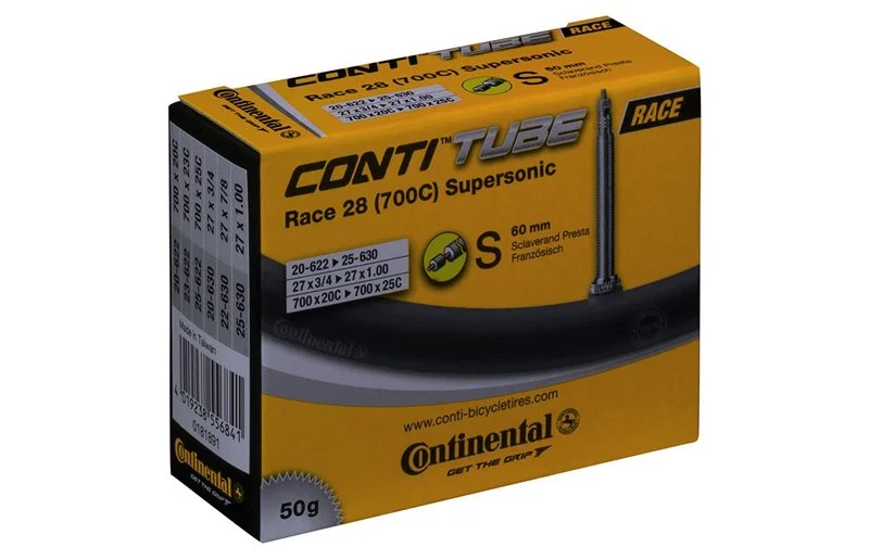 Sykkelslange Continental Race Supersonic 28" Presta 60mm 20/25-622/630 v:8620743