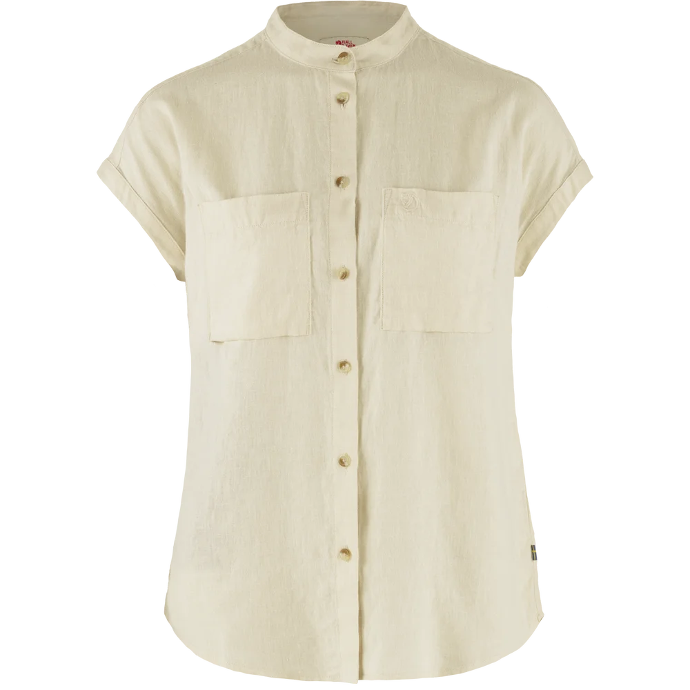 Fjällräven Women's Övik Hemp Shirt Short Sleeve Chalk White v:2297746