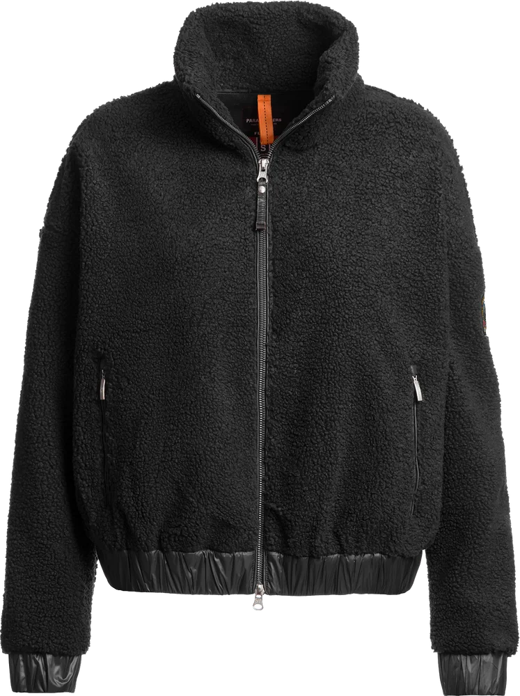 Parajumpers Women’s Sori Full-zip Sweatshirt Black v:1888747 Parajumpers Women’s Sori Full-zip Sweatshirt Black v:1888747