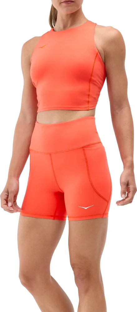 Hoka Women's Elaro 5\ Bike Short Bell Pepper v:7350268"