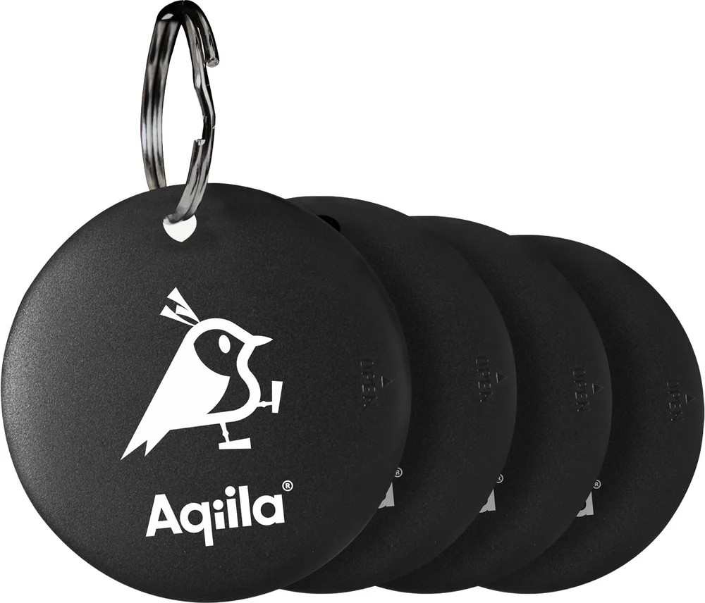 Aqiila Tagbird: Item finder 4-Pack Black v:5265094 Aqiila Tagbird: Item finder 4-Pack Black v:5265094