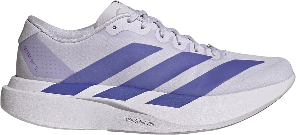 Adidas Women's Adizero Evo Sl Woven Glory Grey / Solar Purple / Purple Tint v:2574548