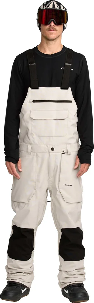 Volcom Men's Roan Bib Overall Stone v:9497569