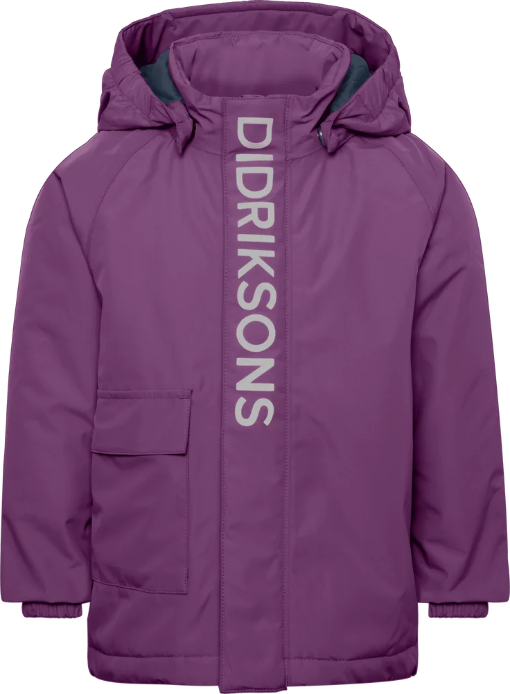 Didriksons Kids' Talvi Jacket Northen Purple v:3714995