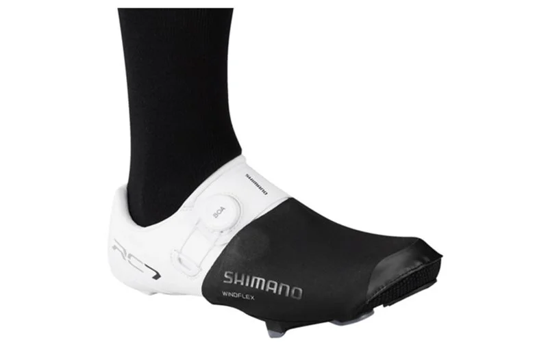 Skoovertrekk Shimano Dual Fit Windflex ToeShoeCover Black v:9068014