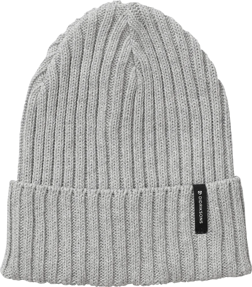 Didriksons Unisex Laken Beanie 3 Grey Melange v:3732148