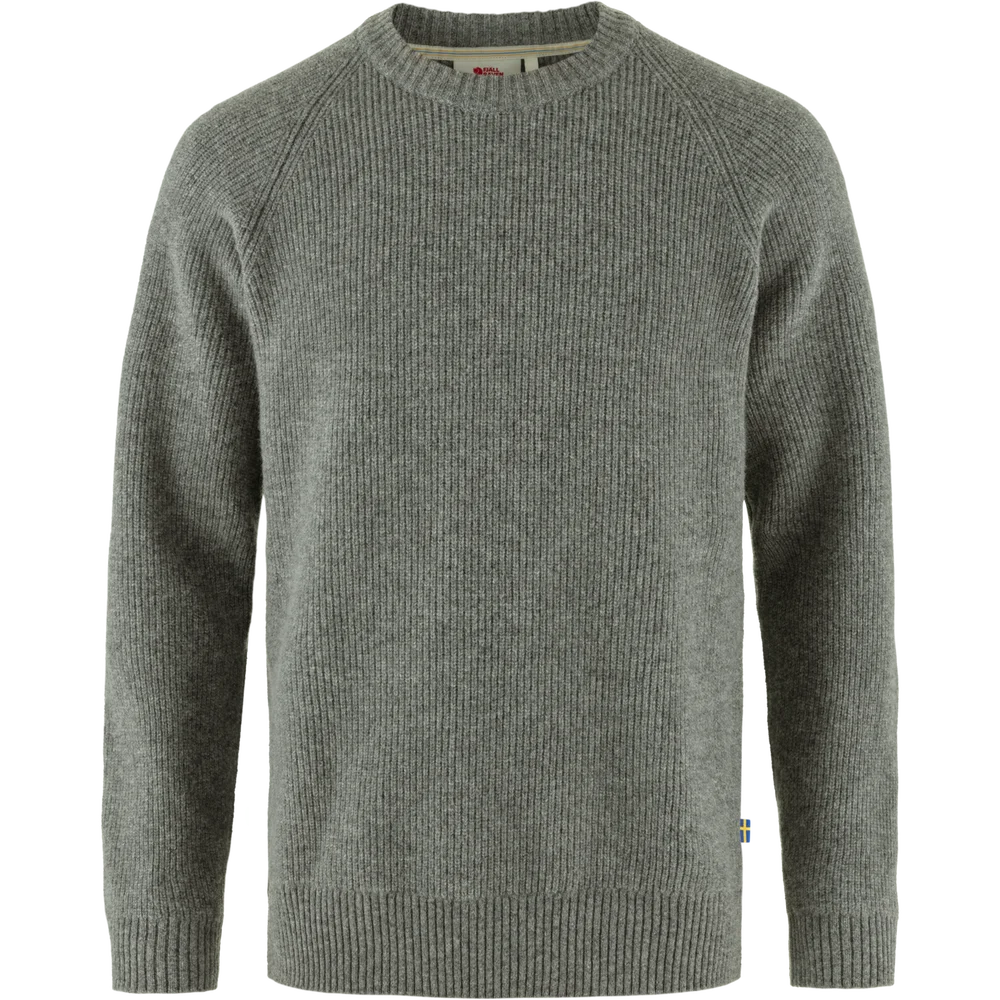 Fjällräven Men's Övik Rib Sweater Grey v:6162326