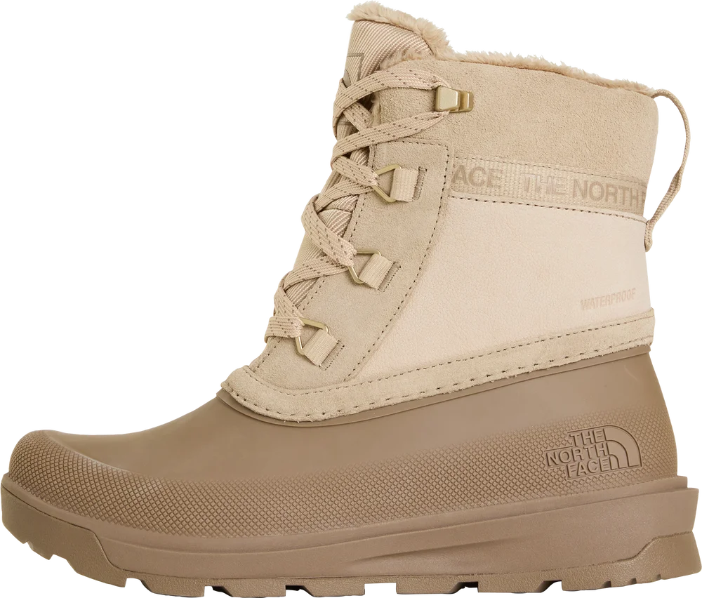 The North Face Women's Shellista V Shorty Waterproof Boots Timeless Taupe/garnet v:7658994