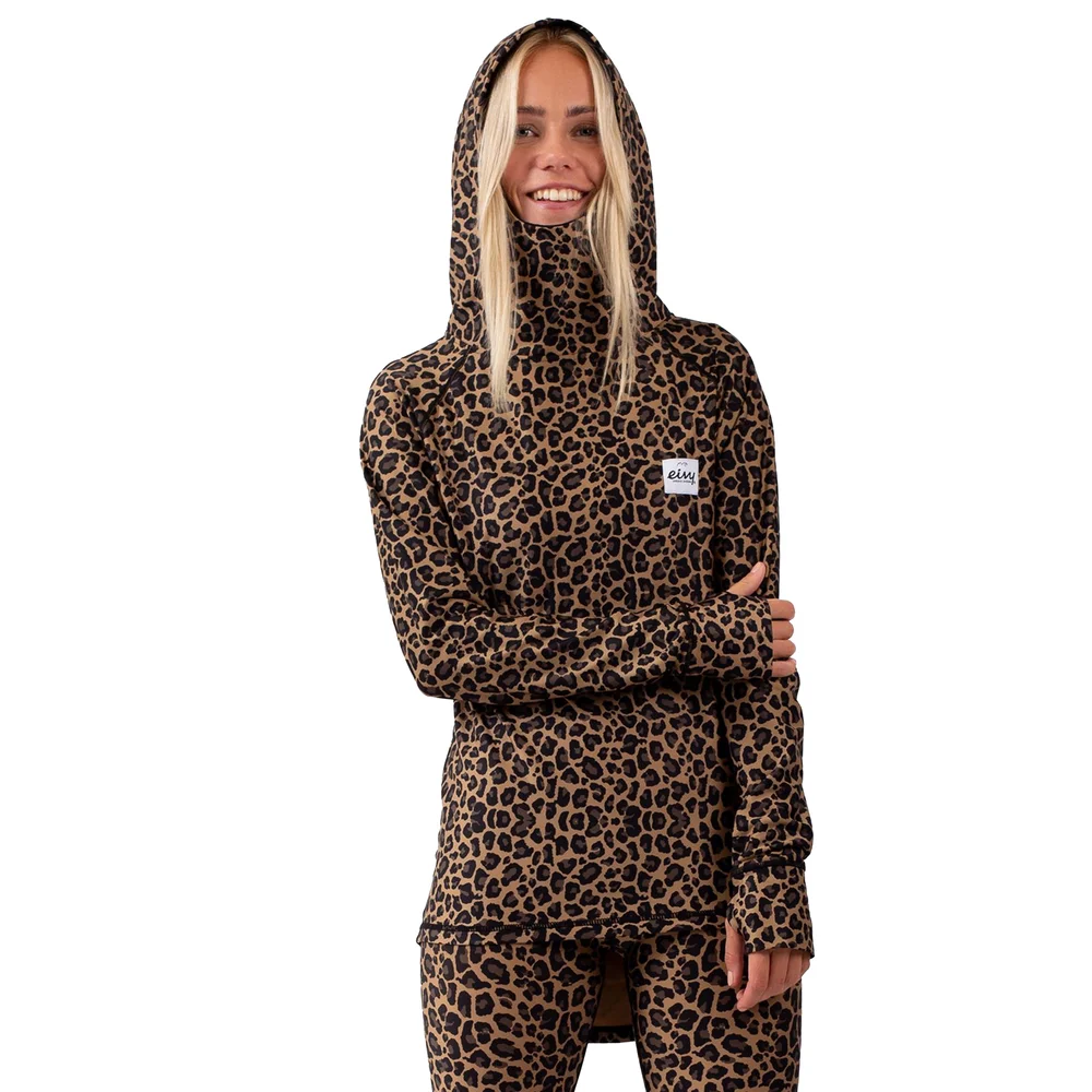 Eivy Icecold Hood Top Leopard v:5247345