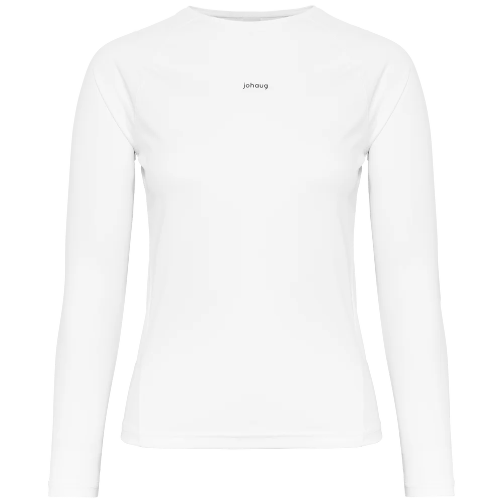 Johaug Women's Energy Long Sleeve White v:6948392