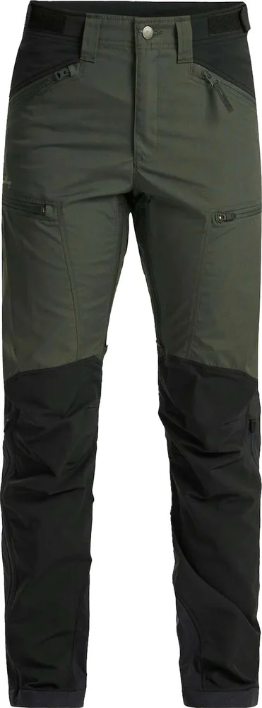 Lundhags Women's Makke High Waist Curved Pant Forest Green/Black v:3263817